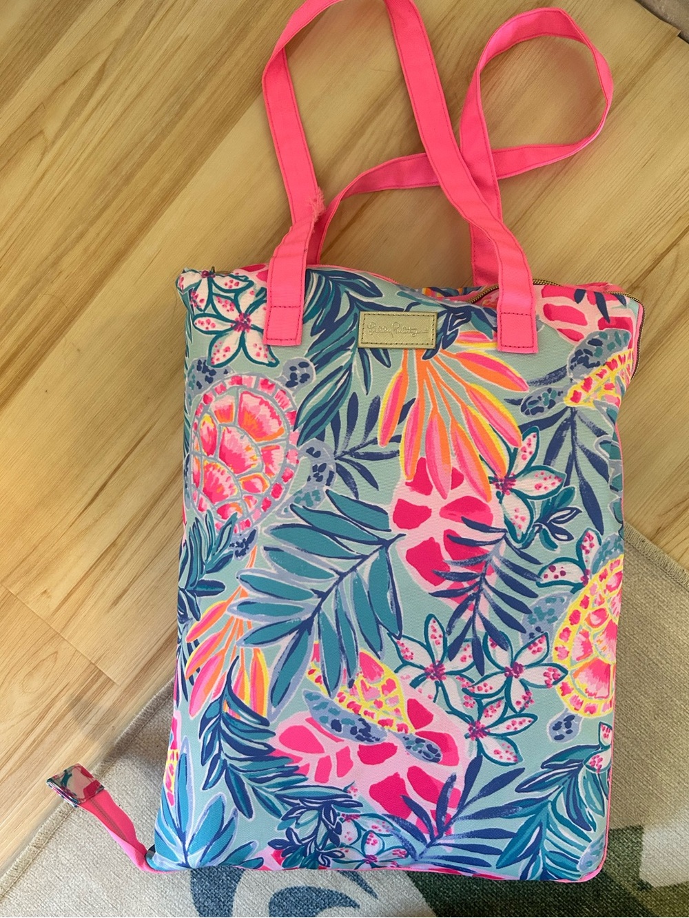 EUC Lilly Pulitzer packable sand/beach mat